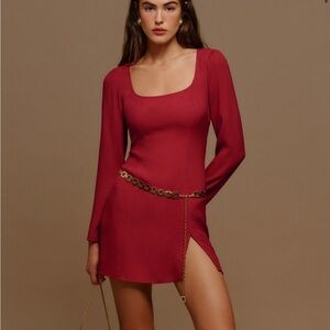 NWT REFORMATION Eleny Dress, Sangre, size 4